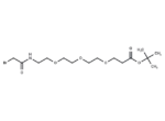 Bromoacetamido-PEG3-C2-Boc