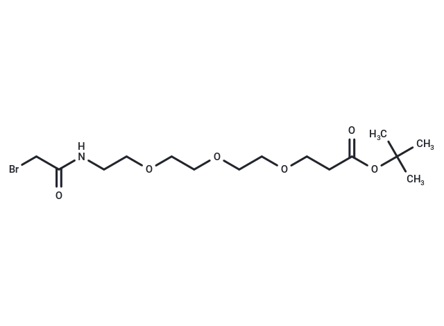 Bromoacetamido-PEG3-C2-Boc