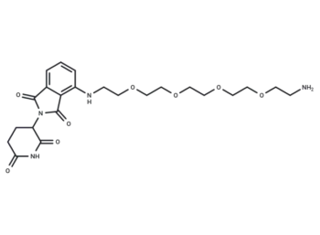 Pomalidomide-PEG4-C2-NH2