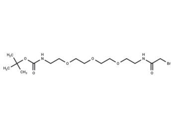 Bromoacetamido-PEG3-NH-Boc