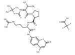 Boc-Val-Pro-Arg-MCA TFA 1 Boc-Val-Pro-Arg-MCA TFA