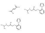 Isamoltane hemifumarate