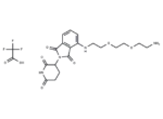 Thalidomide-PEG2-C2-NH2 TFA
