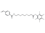 Ald-Ph-amido-PEG2-C2-Pfp ester