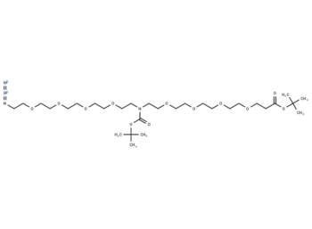 N-(Azido-PEG4)-N-Boc-PEG4-Boc