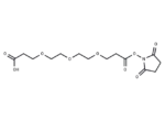 Acid-C2-PEG3-NHS ester