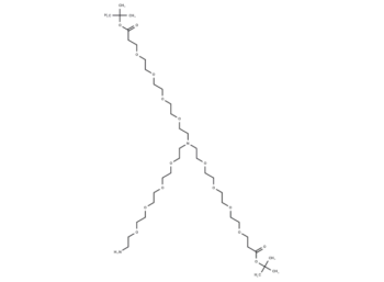 N-(Amino-PEG4)-N-bis(PEG4-Boc)
