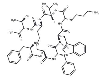 (D-Phe5,Cys6,11,N-Me-D-Trp8)-Somatostatin-14 (5-12) amide