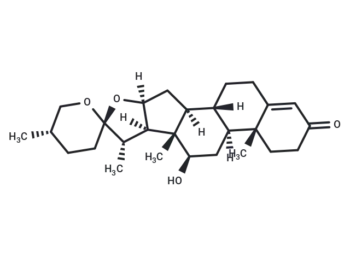 (25S)-12β-Hydroxyspirost-4-en-3-one