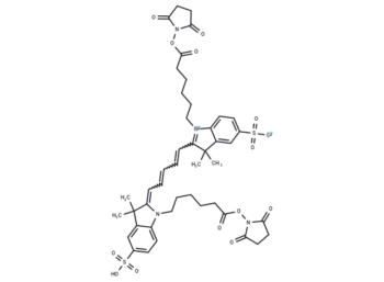 Sulfo-Cy5 diacid, SE
