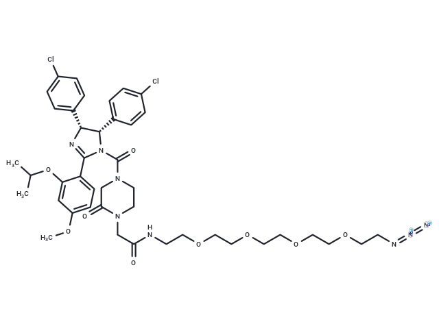Nutlin-C1-amido-PEG4-C2-N3
