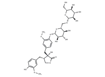 Nortrachelogenin 4'-O-β-gentiobioside