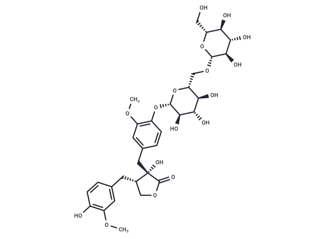Nortrachelogenin 4'-O-β-gentiobioside