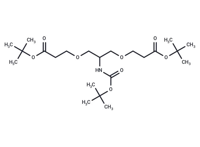 C-NH-Boc-C-Bis-(C-PEG1-Boc)