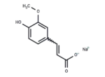 Ferulic acid sodium
