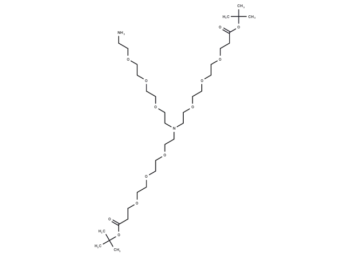 N-(Amino-PEG3)-N-bis(PEG3-Boc)