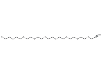 Propargyl-PEG8-bromide