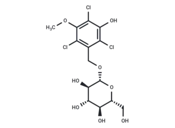 (2,4,6-Trichloro-3-hydroxy-5-methoxyphenyl)methyl β-D-glucopyranoside