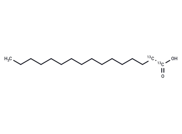 Palmitic acid-13C2