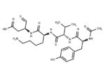 Ac-Tyr-Val-Lys-Asp-aldehyde