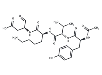 Ac-Tyr-Val-Lys-Asp-aldehyde