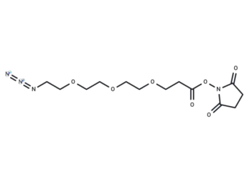 N3-PEG3-C2-NHS ester