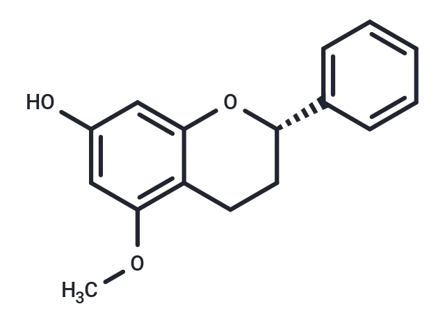 (2S)-5-Methoxyflavan-7-ol