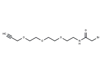 Bromoacetamide-PEG3-propargyl