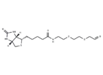 Biotin-PEG2-C1-aldehyde