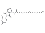 Pomalidomide-amido-PEG3-C2-NH2