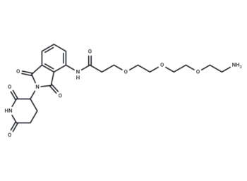 Pomalidomide-amido-PEG3-C2-NH2