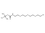 Thiol-PEG3-NHBoc 1 Thiol-PEG3-NHBoc