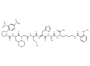 Dnp-P-Cha-G-Cys(Me)-HA-K(Nma)-NH2