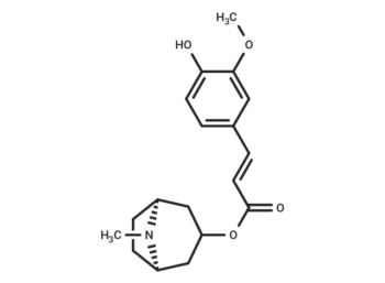 Tropanyl 3-hydroxy-4-methoxycinnamate