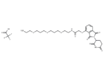 Thalidomide-O-amido-PEG1-(C1-​PEG)2-C2-NH2