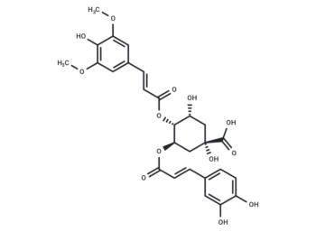 3-O-Caffeoyl-4-O-sinapoylquinic acid