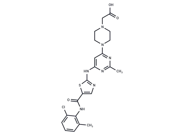 Dasatinib metabolite M6 Dasatinib metabolite M6