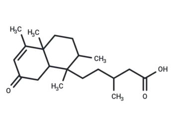 3-Clerodene-2,15-diol, 15-Carboxylic acid, 2-keton