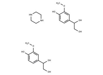 4-hydroxy-3-Methoxyphenylglycol (piperazine salt)