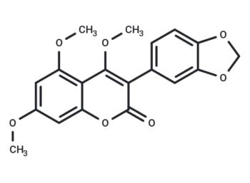 3-(1,3-benzodioxol-5-yl)-4,5,7-trimethoxy-2H-chromen-2-one