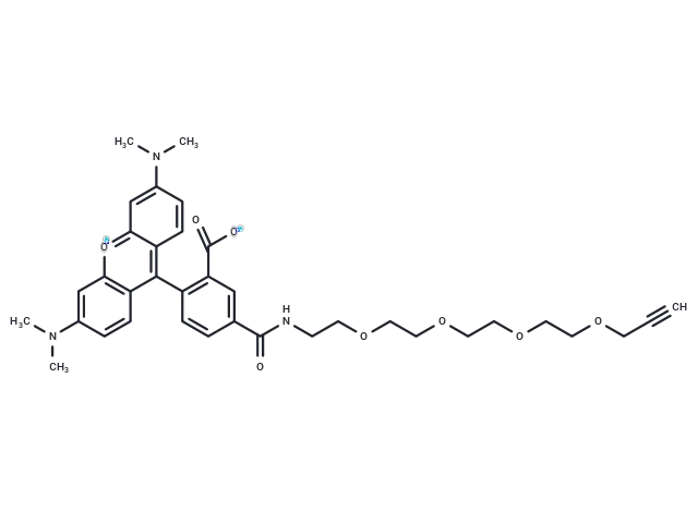 TAMRA-PEG4-Alkyne CgoaEWY7QQ ED7YIAAAAADh8tjw049- Immunomart
