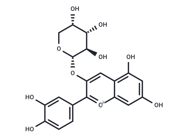 Cyanidin 3-O-arabinoside CgoaEWY7QSWEOC82AAAAACU6cWY666- Immunomart
