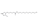 Amine-PEG3-Desthiobiotin