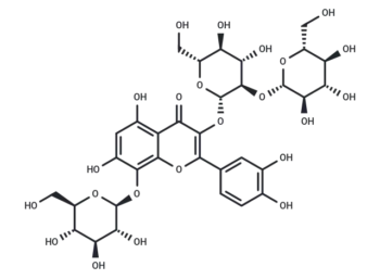 Gossypetin 3-sophoroside-8-glucoside