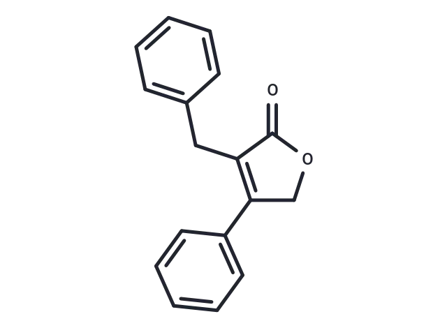 4-Phenyl-3-(phenylmethyl)-2(5H)-furanone 4-Phenyl-3-(phenylmethyl)-2(5H)-furanone