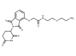 Thalidomide-O-amido-PEG-C2-NH2