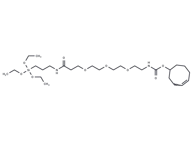 TCO-PEG3-amide-C3-triethoxysilane