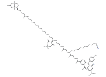 Biotin-PEG4-Dde-TAMRA-PEG3-Azide