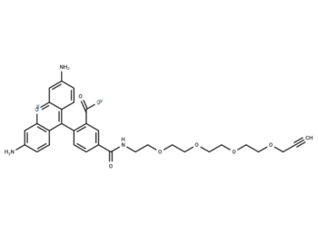 Carboxyrhodamine 110-PEG4-alkyne