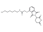 Thalidomide-O-amido-C6-NH2